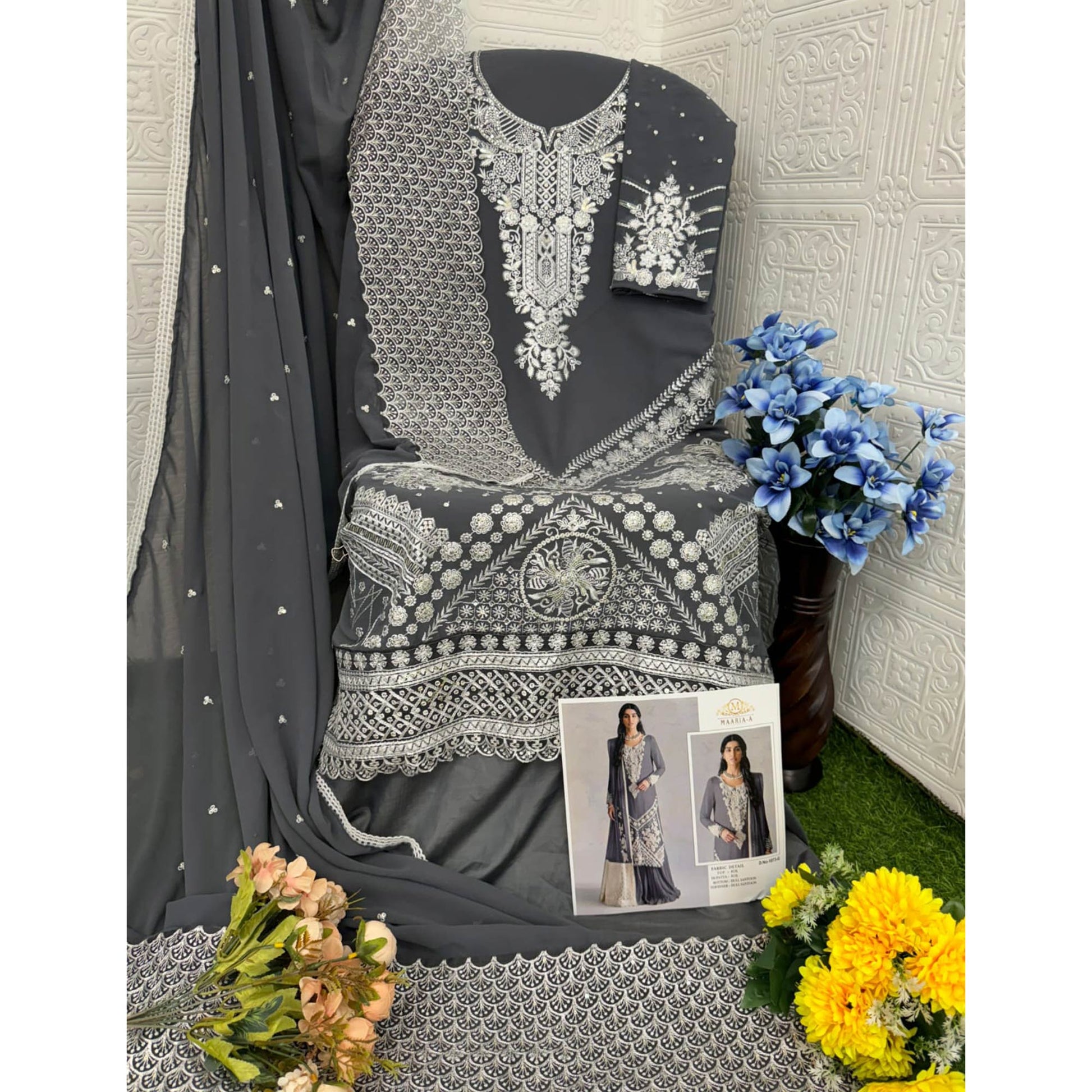 grey-embroidered-georgette-pakistani-dress-material