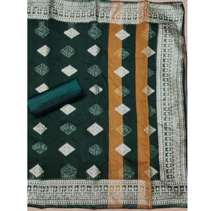 green-woven-chanderi-dress-material-2