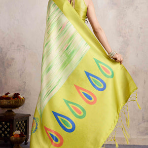 green-kanoko-print-weaving-soft-banarasi-silk-saree