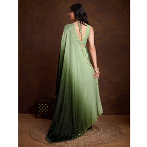 green-ombre-chinon-saree-with-mirror-border