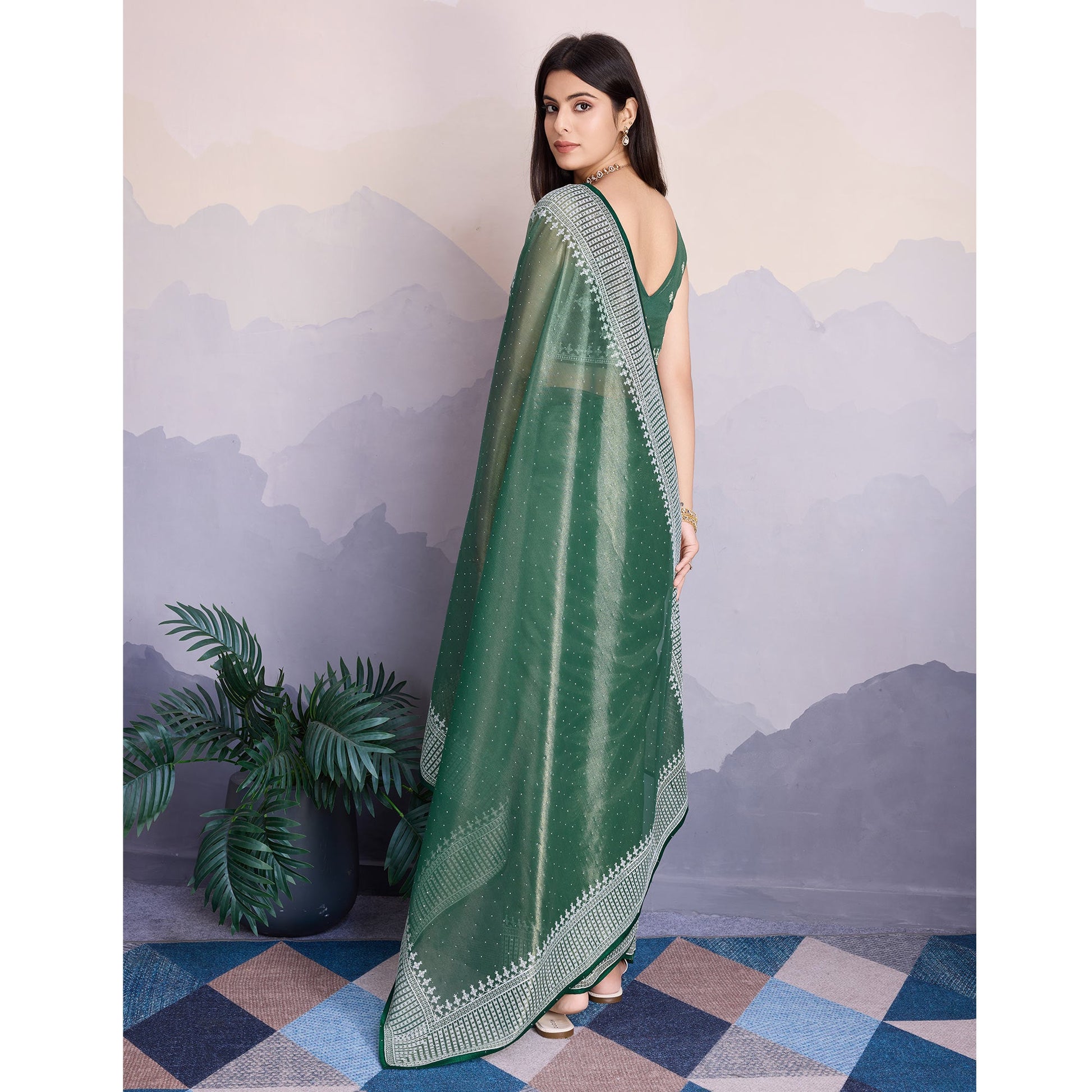 green-swarovski-work-embroidered-net-saree