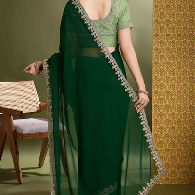 green-solid-with-zari-embroidered-georgette-saree