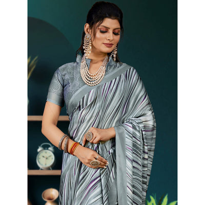 grey-digital-printed-satin-saree-2