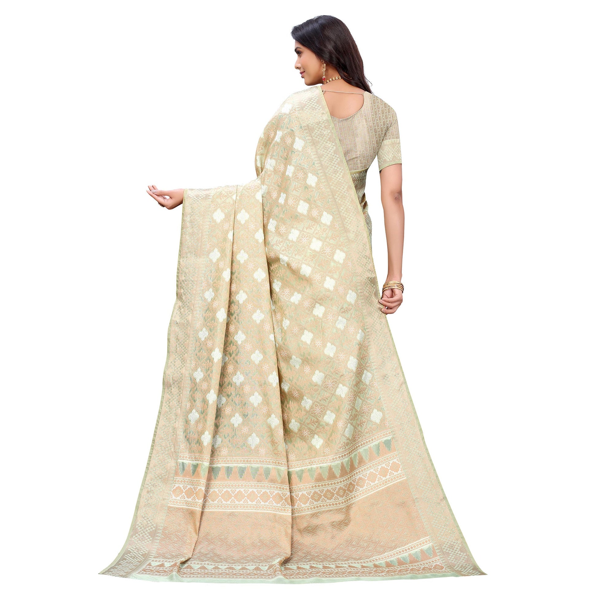 green-festive-wear-woven-organza-banarasi-saree-133853