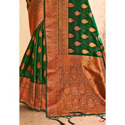20green-floral-woven-banarasi-silk-saree-with-tassels