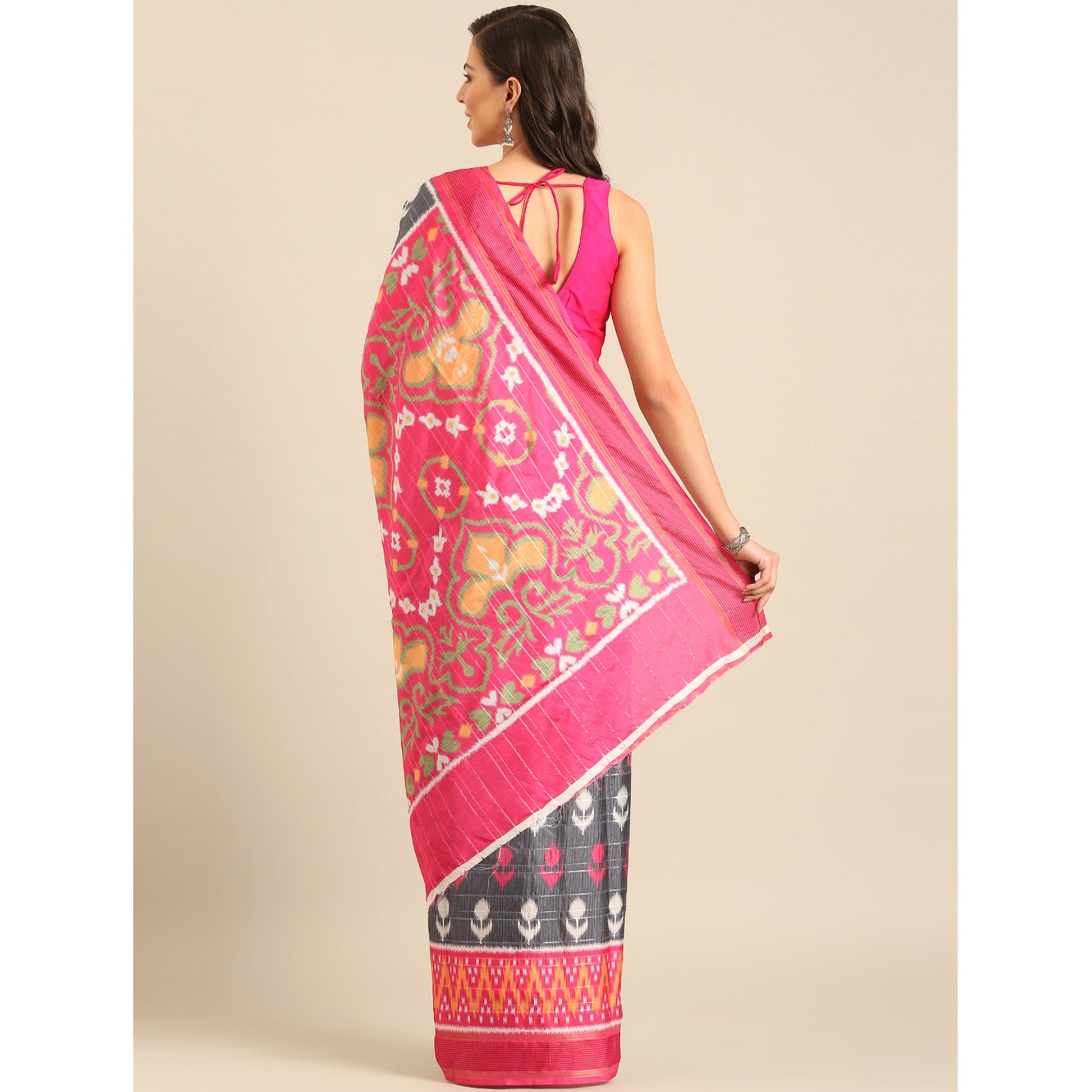 grey-digital-patola-printed-cotton-blend-saree