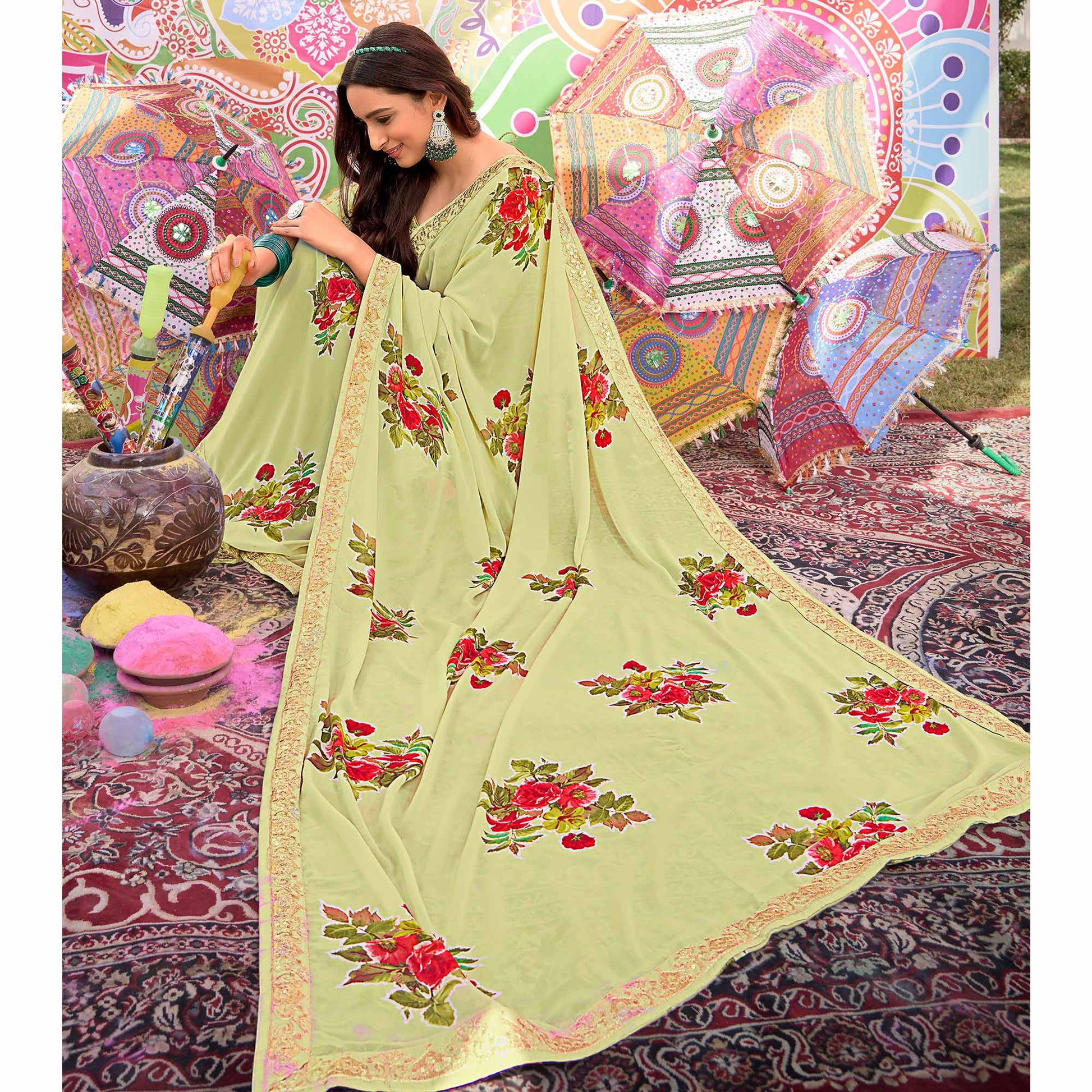 pink-floral-printed-georgette-saree-with-sequins-work-border-copy