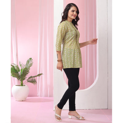 green-foil-printed-pure-cotton-top