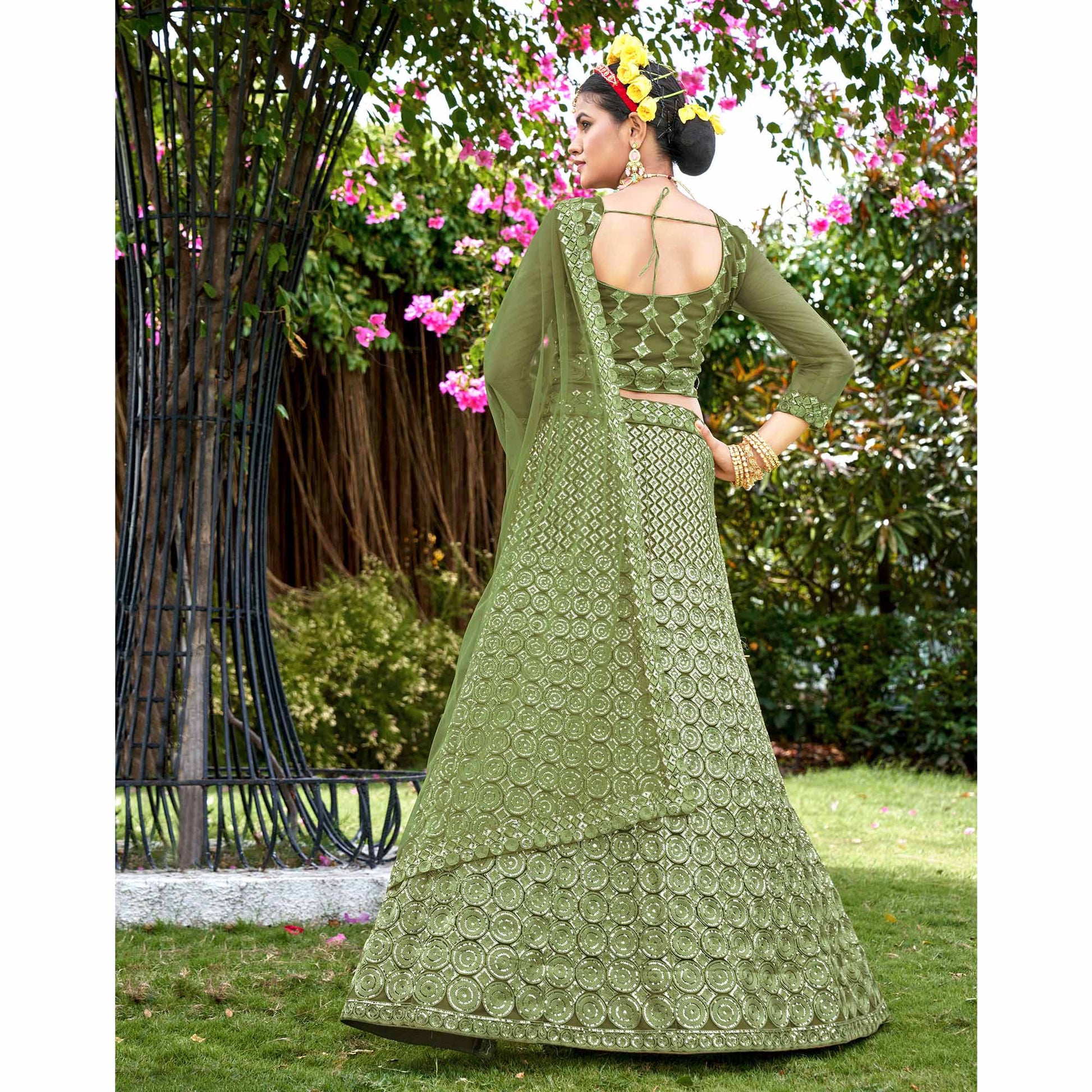 green-sequins-embroidered-net-lehenga-choli-2