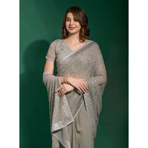 grey-floral-embroidered-georgette-saree