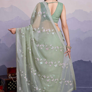 green-floral-sequins-embroidered-chiffon-saree-15