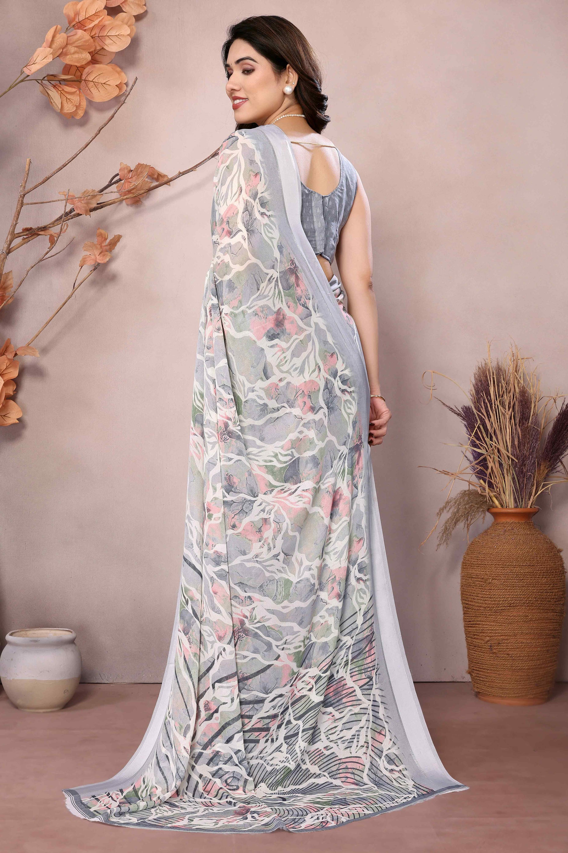 grey-floral-printed-moss-art-silk-saree