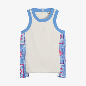 Puma | SUPERSTITION BASKETBALL TANK  { ALPINE SNOW/AOP