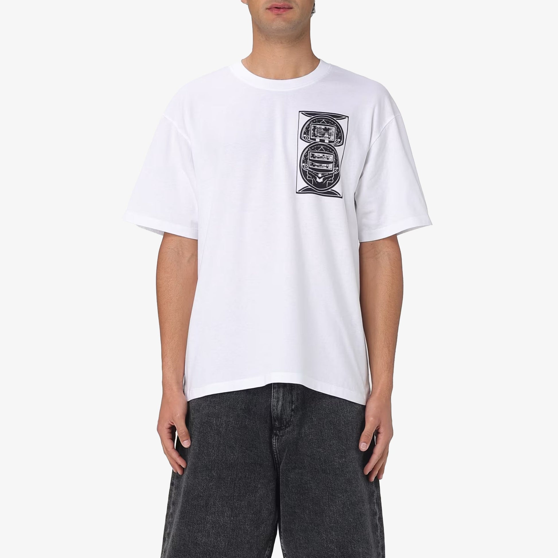 EDWIN | SLOT MACHINE T-SHIRT { WHITE
