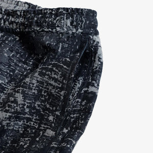 FDMTL | JACQUARD BORO PANTS { BLUE GREY