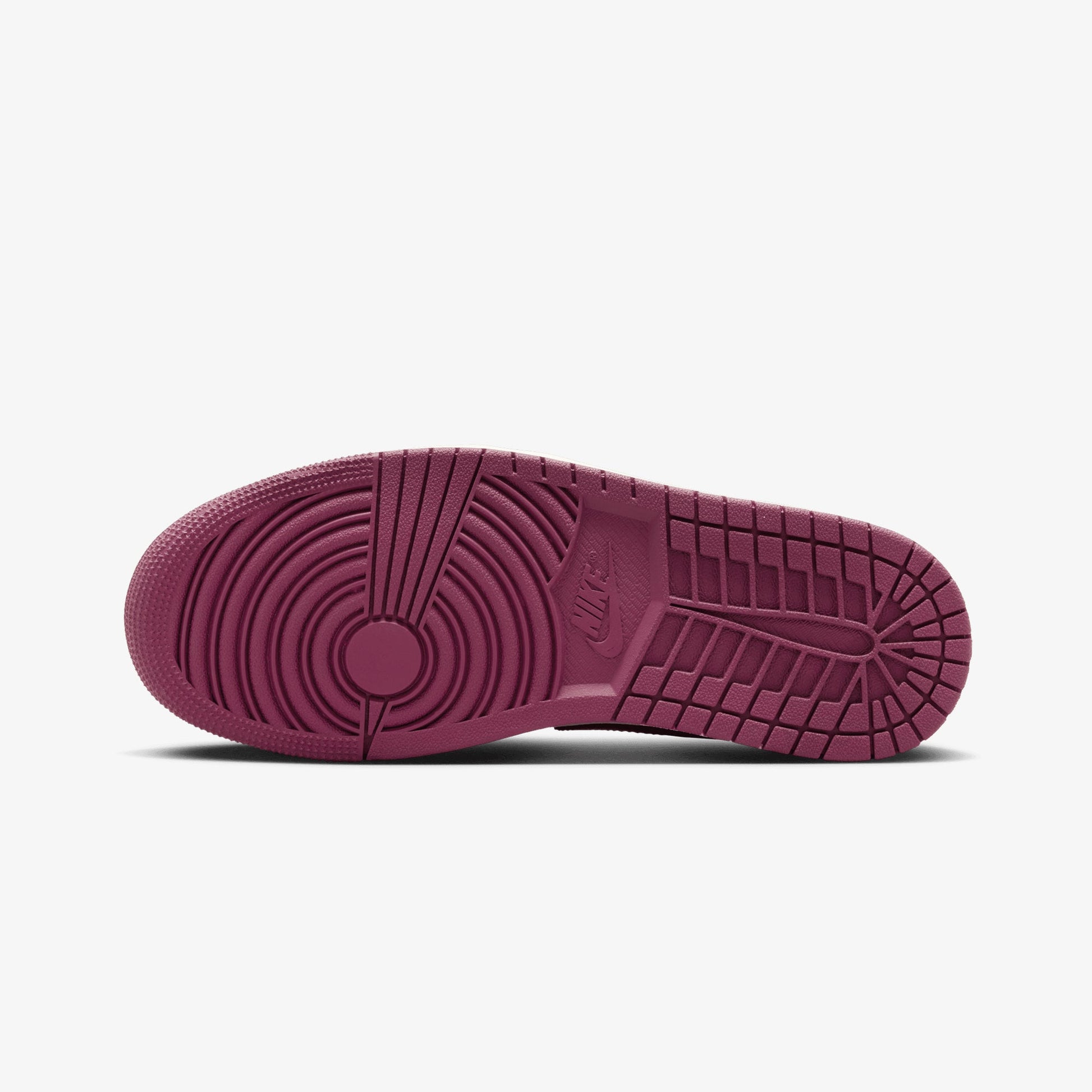 JORDAN | AIR JORDAN 1 LOW { WHITE/BORDEAUX-SAIL