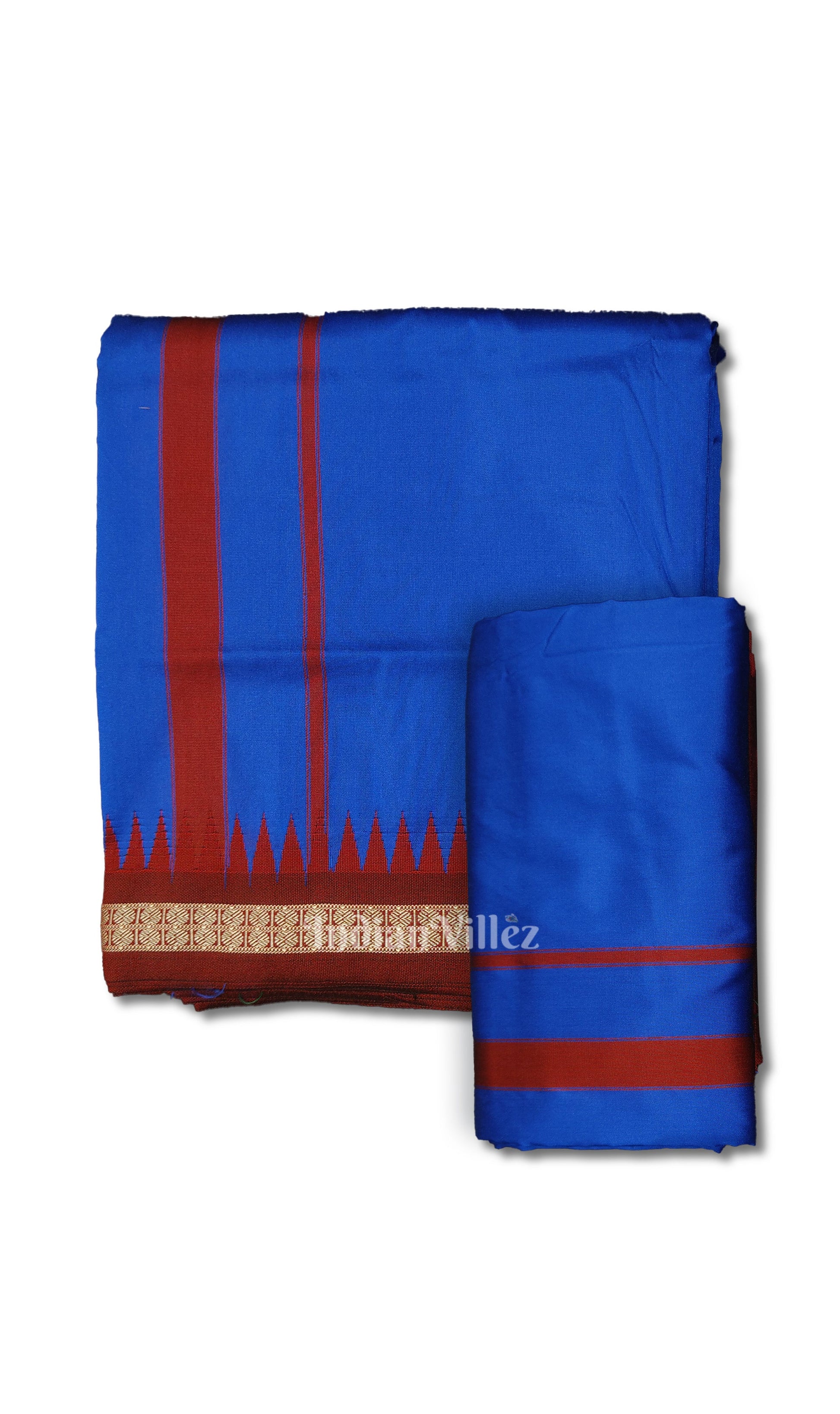 Excluive Blue Odisha Handloom Sambalpuri Joda