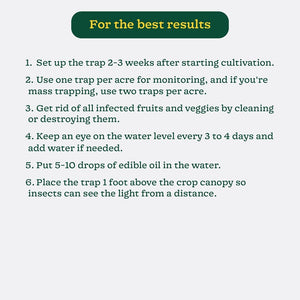 Mini Solar Light Insect Trap, Fly Killer Machine