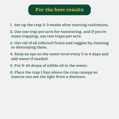 Mini Solar Light Insect Trap, Fly Killer Machine