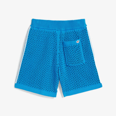 ADIDAS ORIGINALS | CLOT CROCHET SHORT BY EDISON CHEN { BRIGHT BLUE