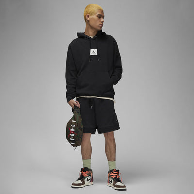 Jordan | FLIGHT FLEECE  { BLACK/SAIL
