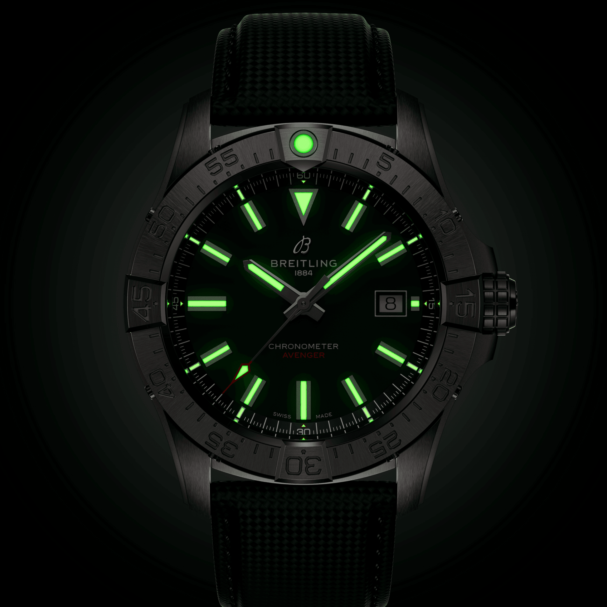 Breitling Avenger Automatic Green Dial Men 42mm