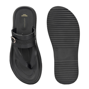 Comet Leather Slippers by Aspeerio