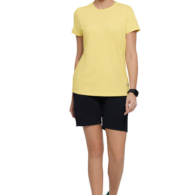 Essential Crew Neck Tee - Sunshine