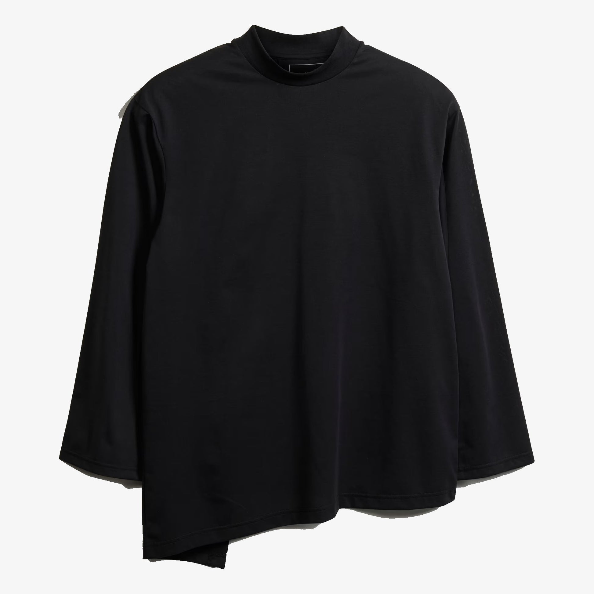 Y-3 | PREMIUM LOOSE LONG SLEEVE TEE  { BLACK