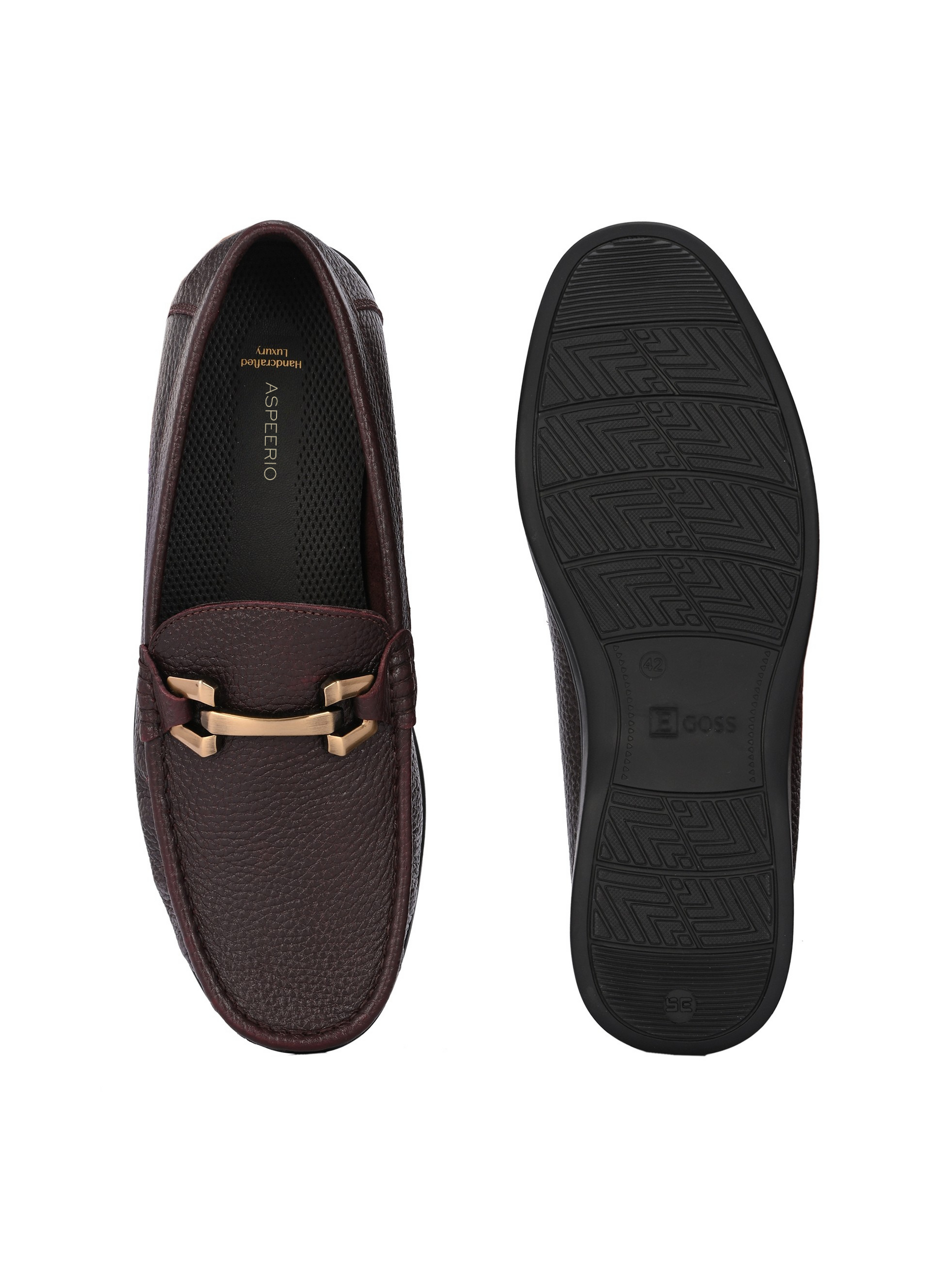 Nova Buckled Loafers by Aspeerio