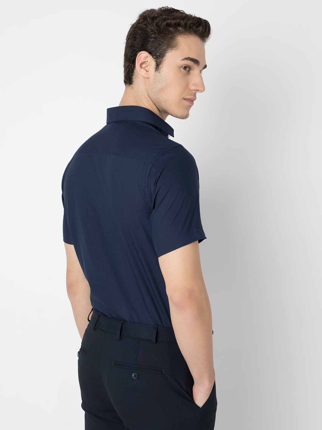 Wrinkle Free Half Sleeve Shirt