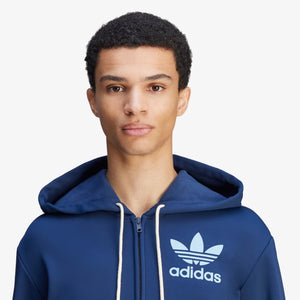 ADIDAS ORIGINALS | WALES BONNER TRACK HOODIE { COLLEGIATE NAVY