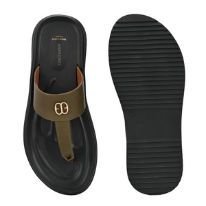 Comet Leather Slippers by Aspeerio