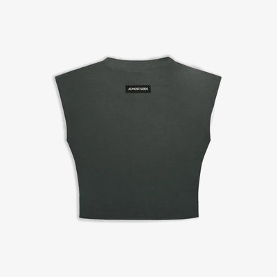 ALMOST GODS | THE FOUR CONTINENTS CROPPED TEE { MULTI
