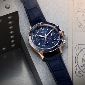 Breguet Type XX Chronograph Men's Blue dial Watch