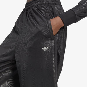 Adidas Originals | MARBLE PRINT FIREBIRD TRACK PANTS  { BLACK