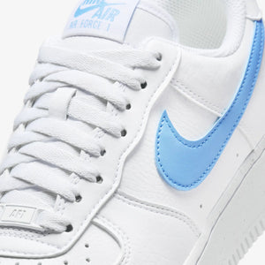 Nike | AIR FORCE 1 '07 { WHITE/UNIVERSITY BLUE-WHITE-VOLT