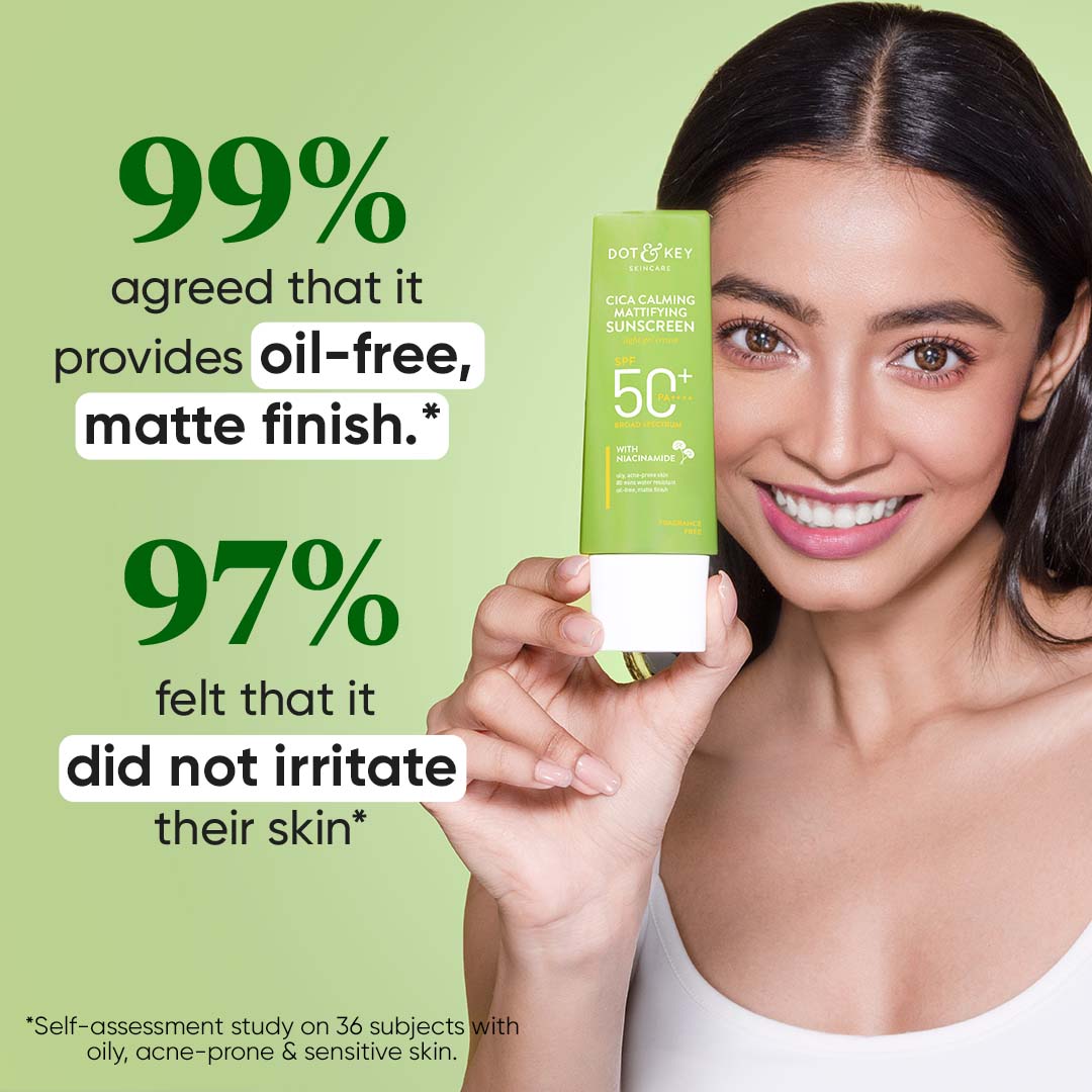 Cica & Niacinamide Mattifying Sunscreen SPF 50+ PA++++