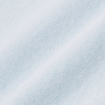 SPORTY & RICH | BE NICE CROPPED T-SHIRT { BABY BLUE/WHITE