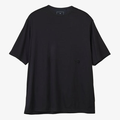 Y-3 | BOXY SHORT SLEEVE T-SHIRT { BLACK