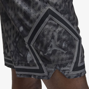 Jordan | DIAMOND SHORTS  { BLACK/IRON GREY