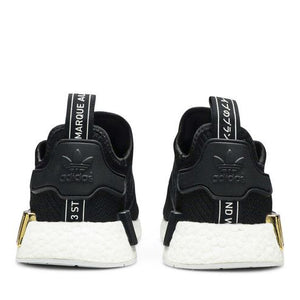 adidas NMD R1 Black Gold Metallic (Women's)