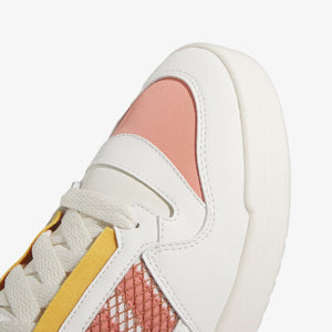 Adidas Originals | FORUM MOD MID  { WHITE/CLAY/PRELOVED YELLOW