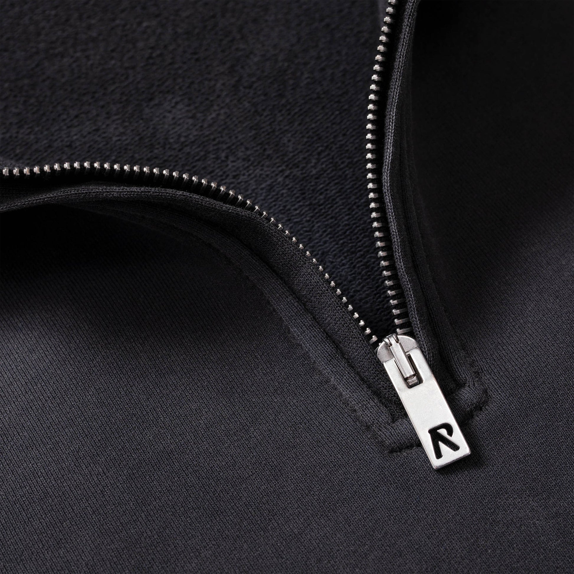 Represent | CLASSIC PARTS QUARTER ZIP  { AGED BLACK