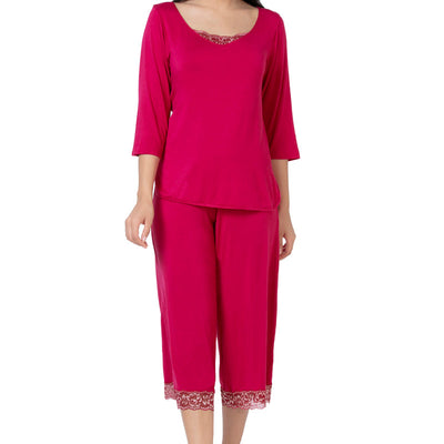 Lace Touch Sleep Top - Granita