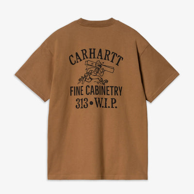 Carhartt | S/S CABINETRY T-SHIRT { BROWN