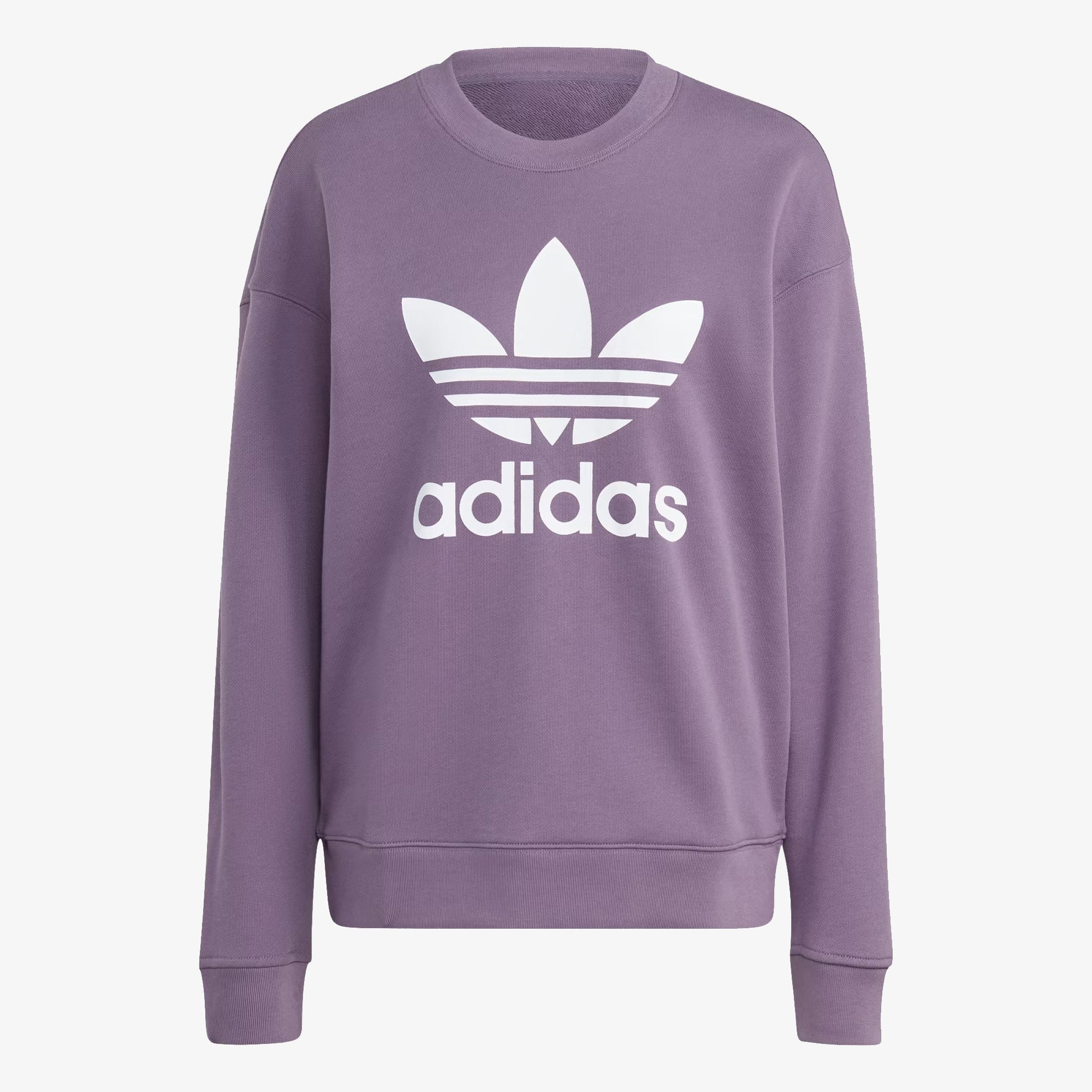 Adidas Originals | TREFOIL CREW SWEATSHIRT  { SHADOW VIOLET