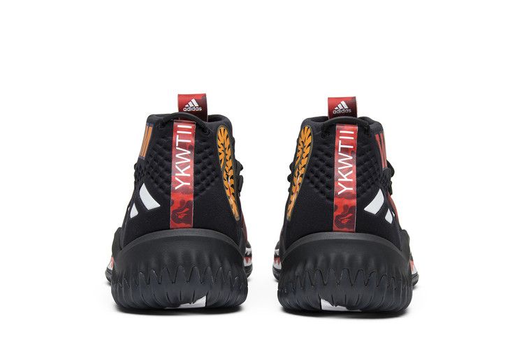 adidas Dame 4 A Bathing Ape Red
