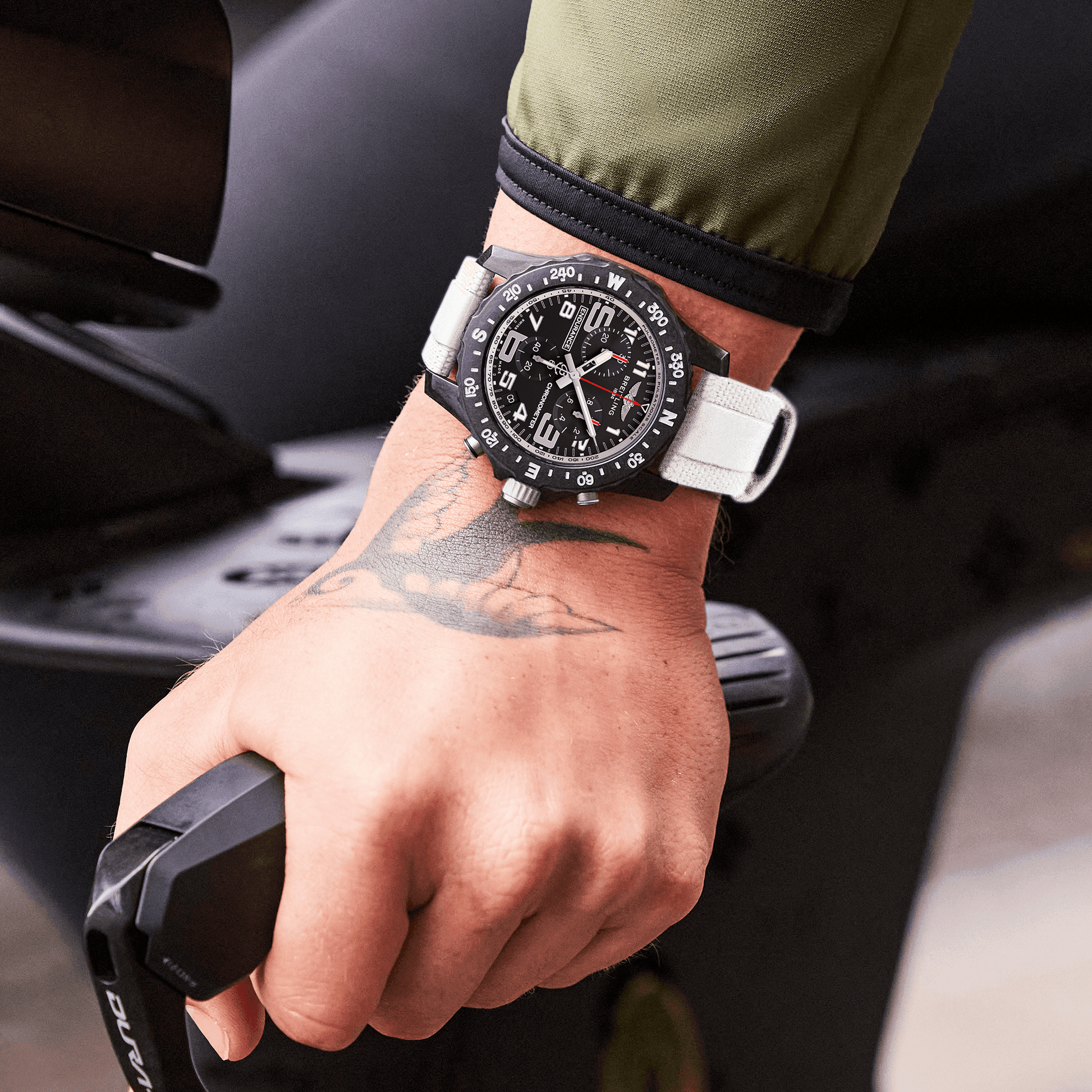 Breitling Endurance Pro Black Dial Men 44mm