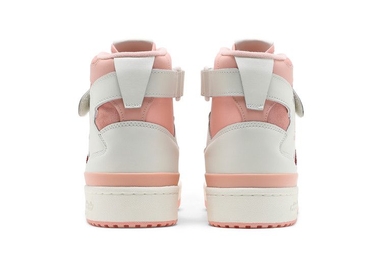 adidas Forum 84 Hi Off White Pink Red